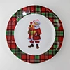 melamine christmas plates