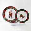 melamine christmas plates